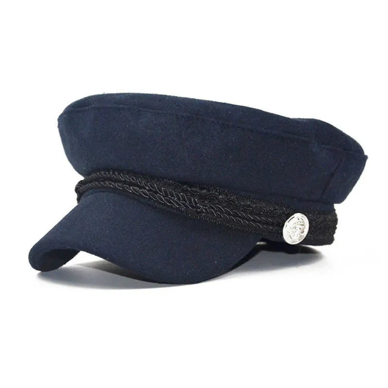 Ladies Womens Girls Wool Blend Baker Boy Peaked Cap Newsboy Beret Hat Travel Beret Hat222s