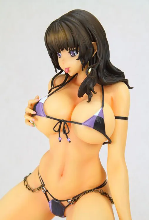 22cm Q Sechs Lechery Sexy Mädchen Actionfigur Japanische Anime PVC Actionfiguren Spielzeug Anime -Figuren Spielzeug MX2007278790876