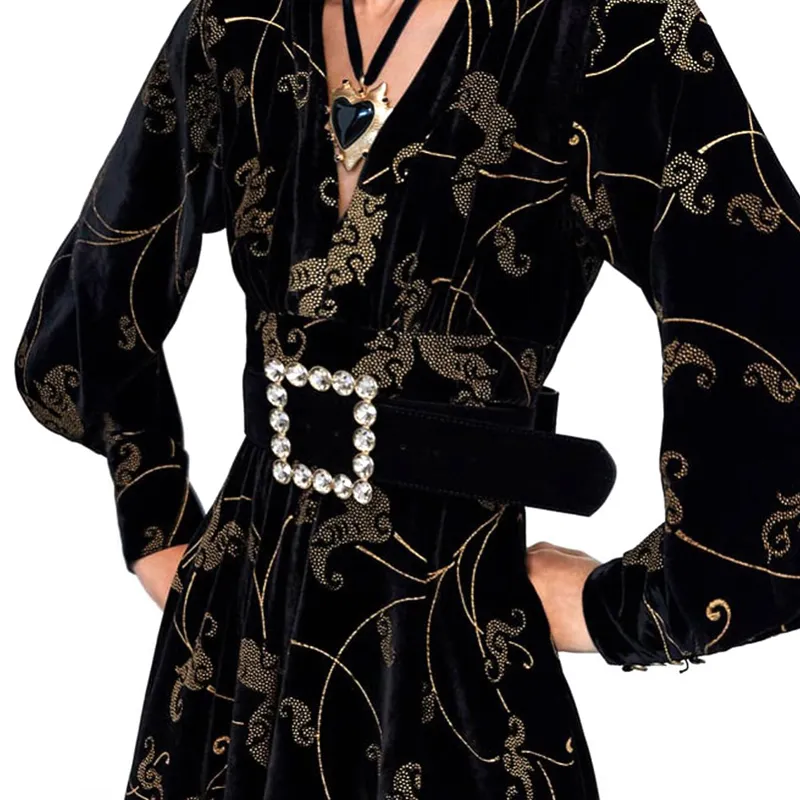 glitter strass cintura di strass designer di lusso nero grandi cinture larghe le donne abito vita ragazze femminili castità ceinture moda Y200807