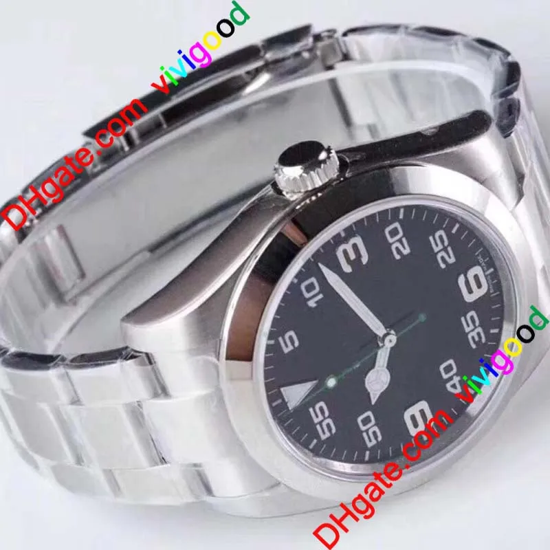Reloj para hombre Serie AIRKING 40MM espejo de zafiro MASTER 116900 movimiento mecánico automático reloj de acero inoxidable 316L de alta calidad b257a
