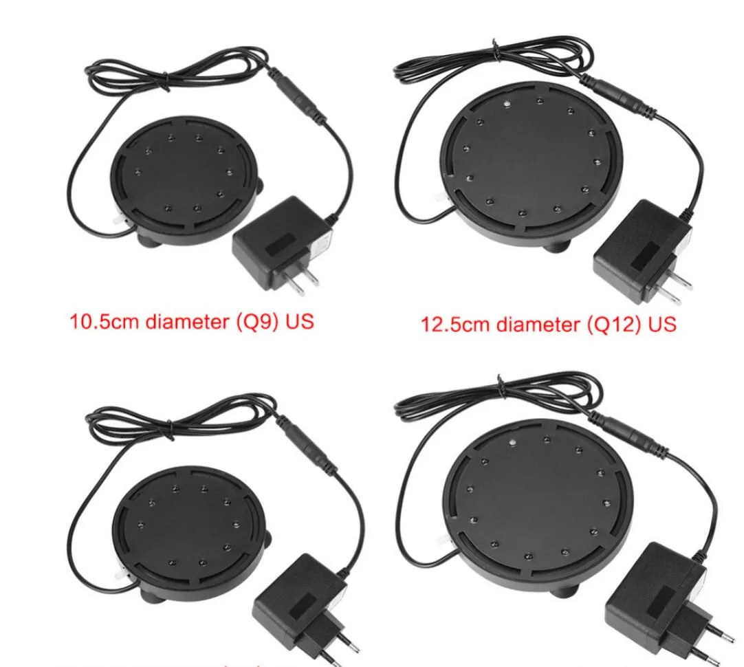 Воздушный насос, светодиодное освещение для аквариума, 12 светодиодных светильников, погружной аквариум, воздушный камень, пузырьковый насос, декор, светодиодный аквариум air pu192x