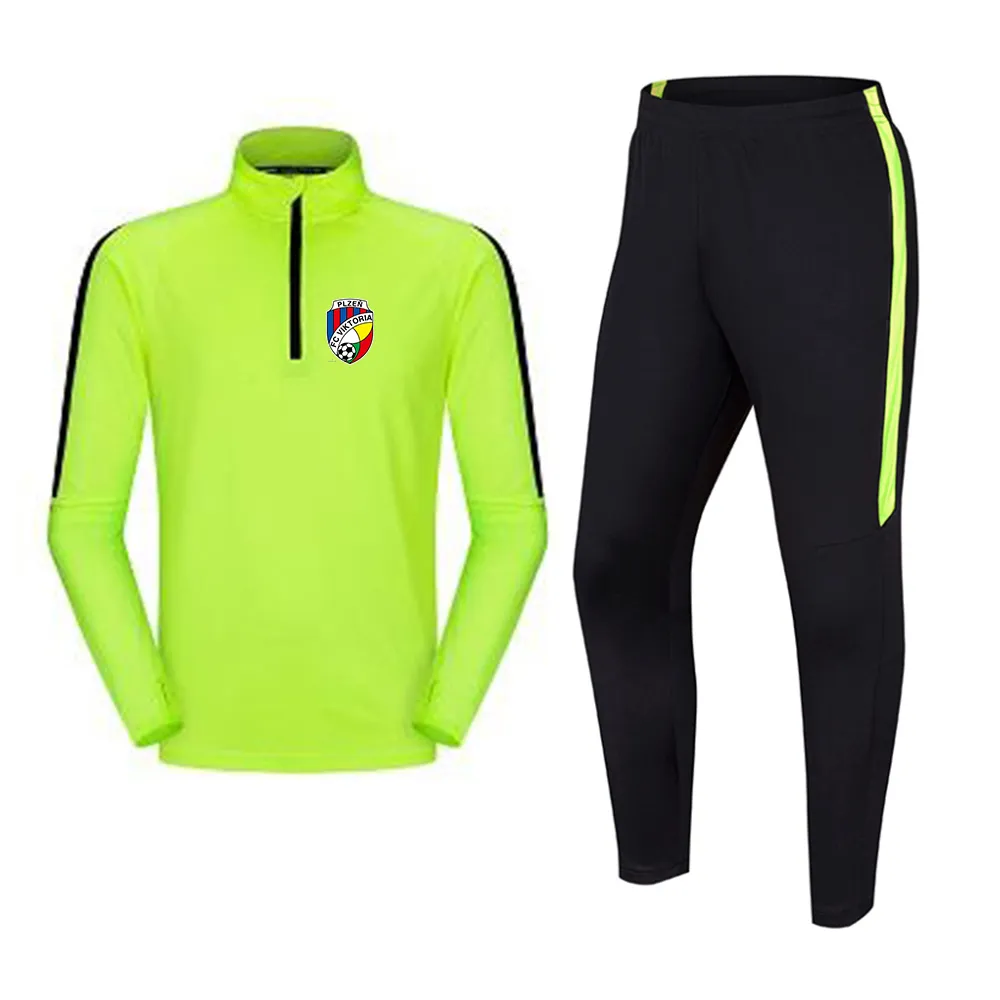 FC Viktoria Plzen Football Club Vêtements pour hommes Nouveau design Maillot de football Ensembles de football Taille 20 à 4XL Survêtements d'entraînement pour A239R