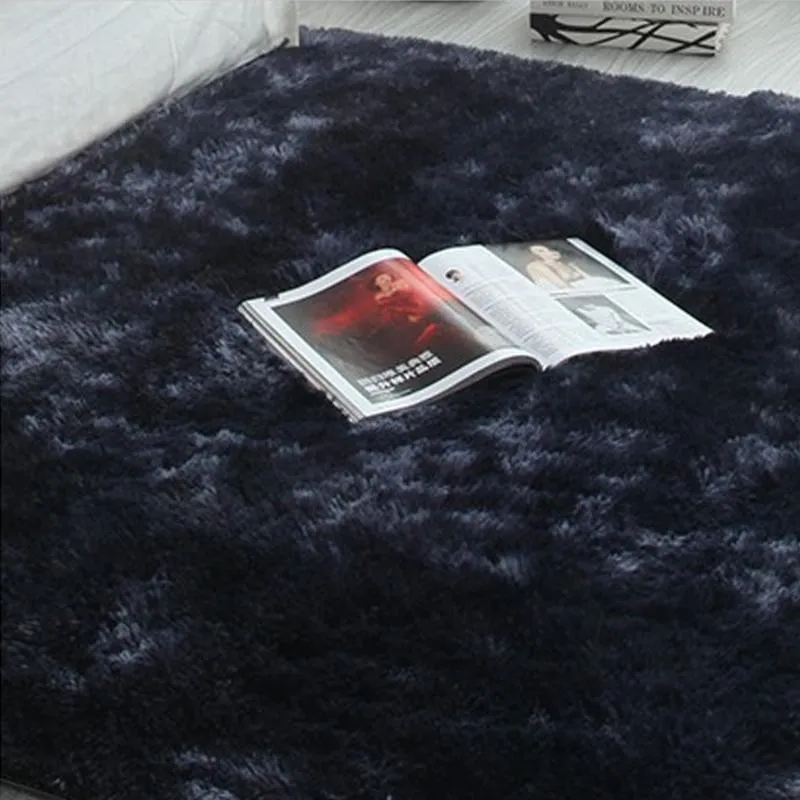 Dywanowe farbowanie Pluszowy miękki dywan do sypialni salon antypoślizgowy maty podłogowe sypialnia wchłanianie wody dywany dywany 279U