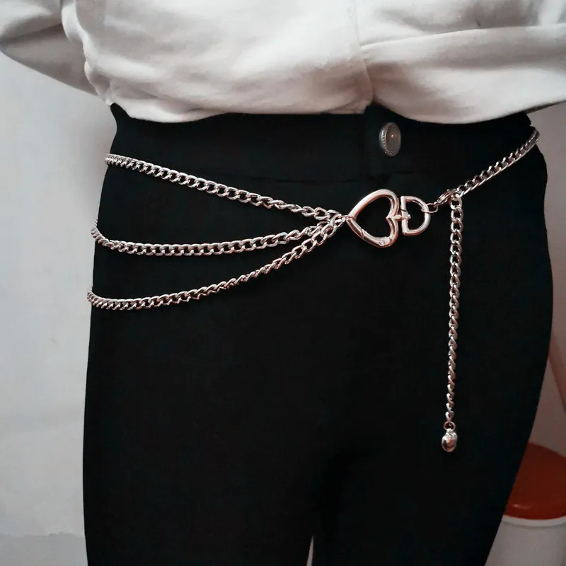 Fashion Retro Chain Belts for Women Weldands Cincha Chain Chain Majayer Tassel Tassel Jewelry Dress Waist Belts234m