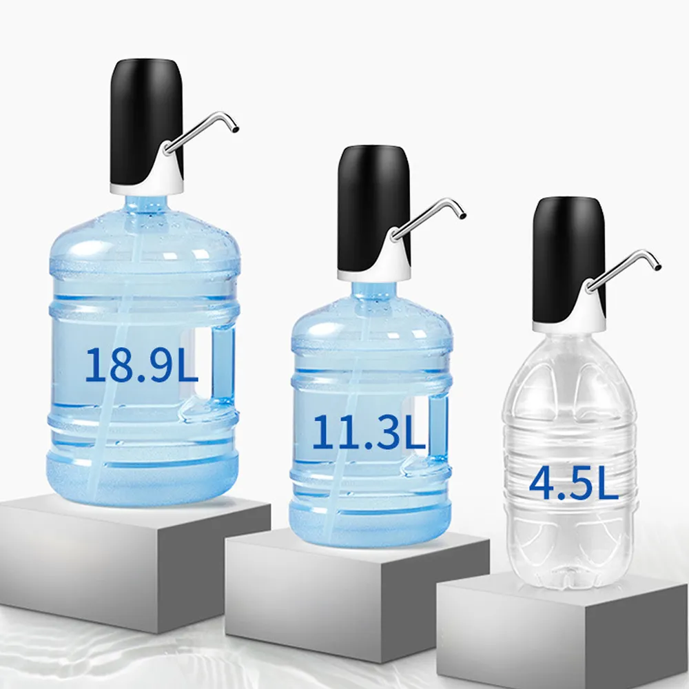 Automatic Electric Water Dispenser Portable Pressure Pump Multiinterface Drinking Bottle Rechargeable Water Pump Machine7121810