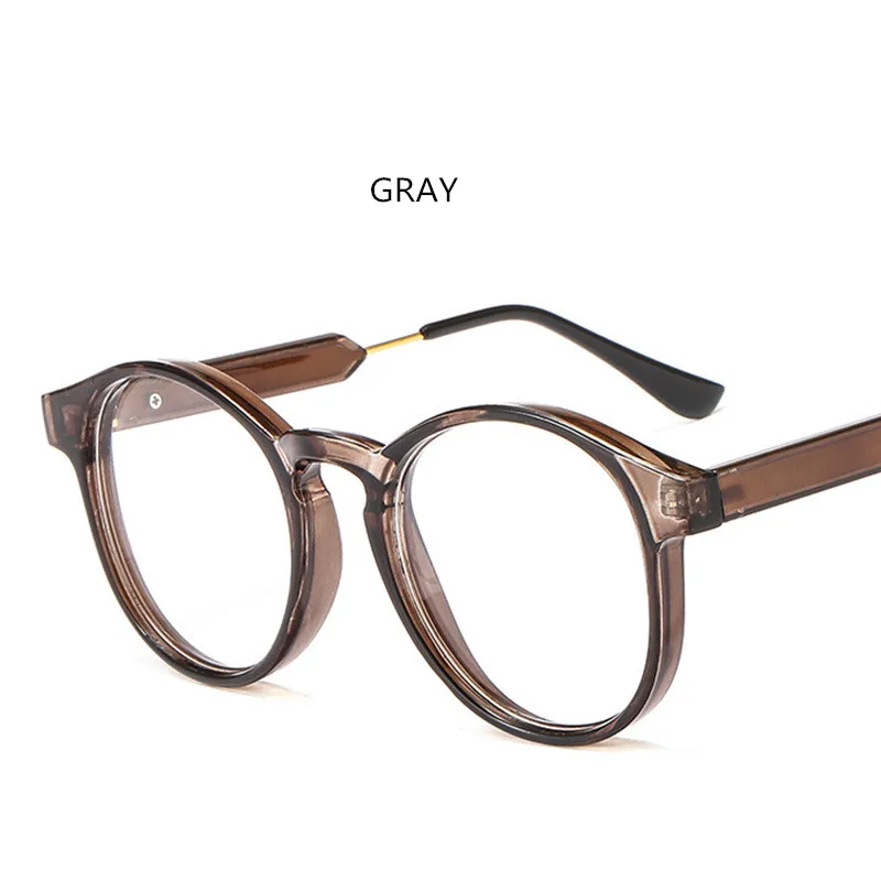 Montature occhiali da sole alla moda Rotonde Full Frame Occhiali retrò Specchio piatto letterario Uomini e donne Personalità Frame11943