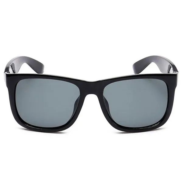 Модные женские и мужские солнцезащитные очки в стиле ретро, солнцезащитные очки для вождения, защита от ультрафиолета, матовые черные солнцезащитные очки в оправе для унисекс с футлярами B299D