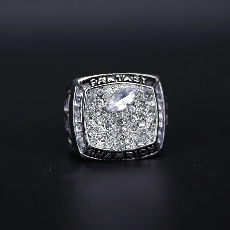 2019 Fantasy Championship Ring Football League FFL Championship Ring for Fans Mens Souvenir Gift5343495