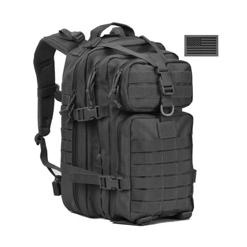 New-34L Tactical Assault Pack Backpack Army Molle Waterfroof Bug Out Bag屋外ハイキングキャンプハンティングのための小さなリュックサック