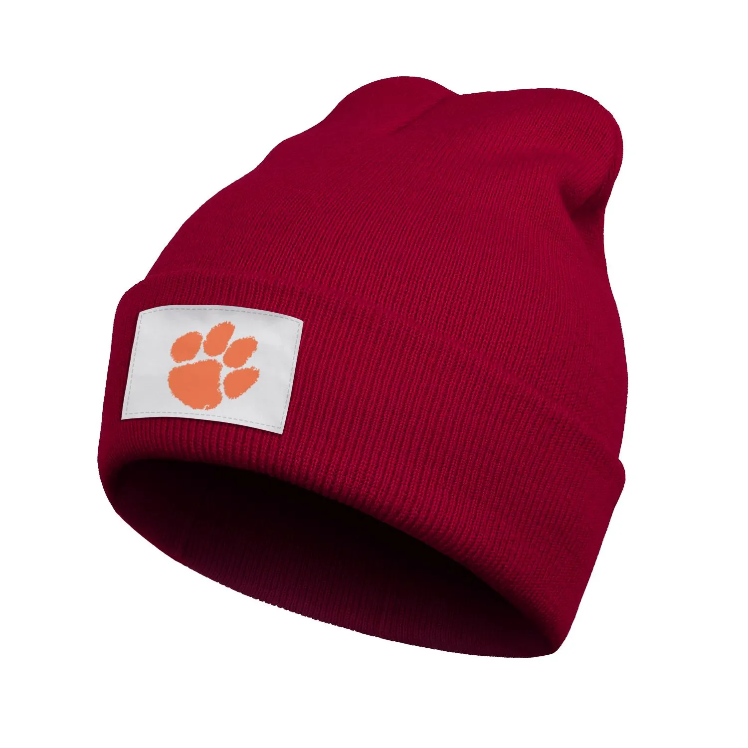 Fashion Clemson Tigers logo Winter Ski Beanie Skull Hats Brim football College Football Playoff 2018 National s Logo Flag8207175