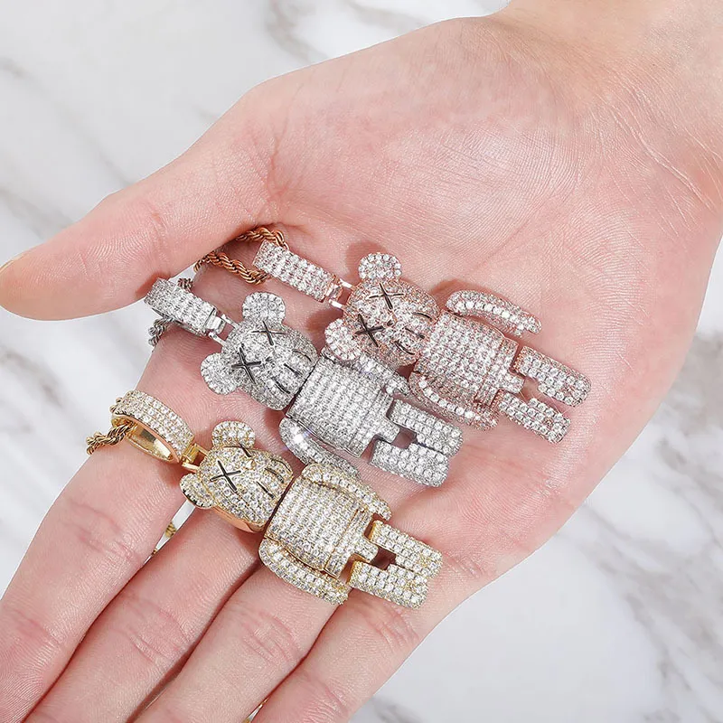 Дизайнерские ювелирные украшения мужские алмазные цепи подвесные ожерелья для ожерелий