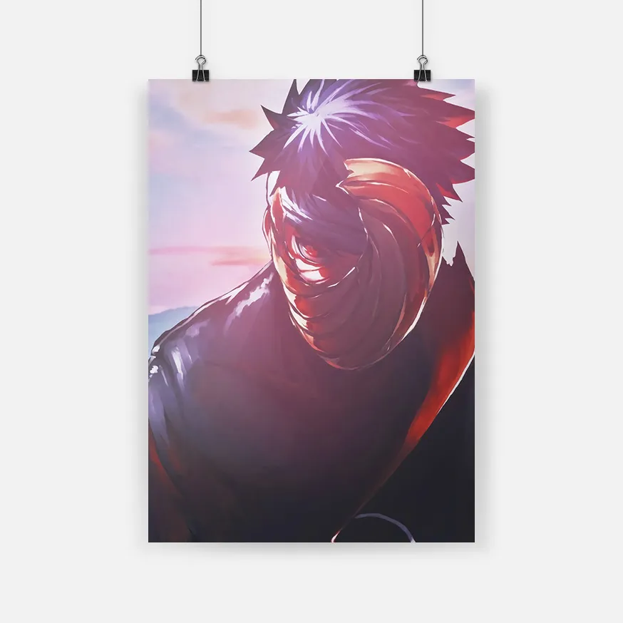 Mur Art décor à la maison Obito Uchiha toile peinture moderne image Hd impression personnage de dessin animé affiches modulaires salon 1323351