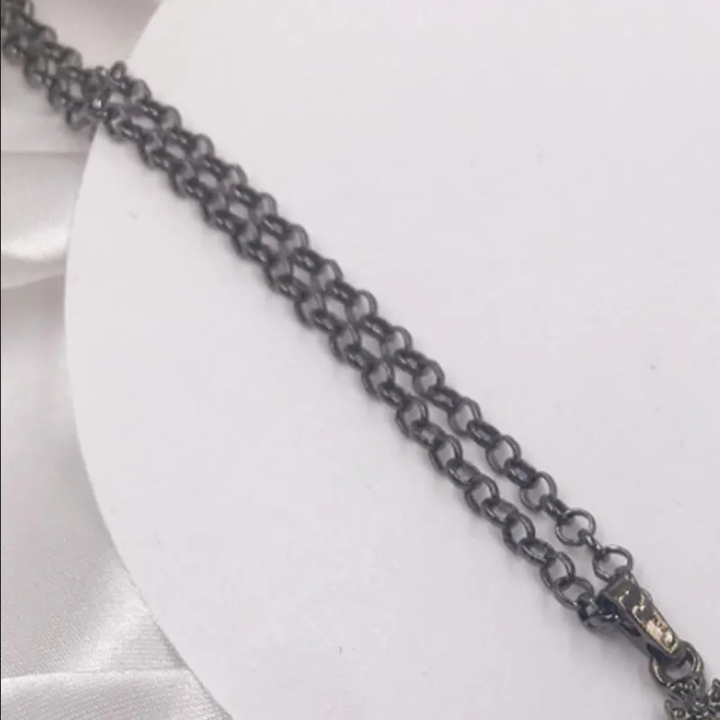 Boutique pendant full of diamond pearl chain clavicle chain ladies fashion chain necklace high quality jewelry accessories275G