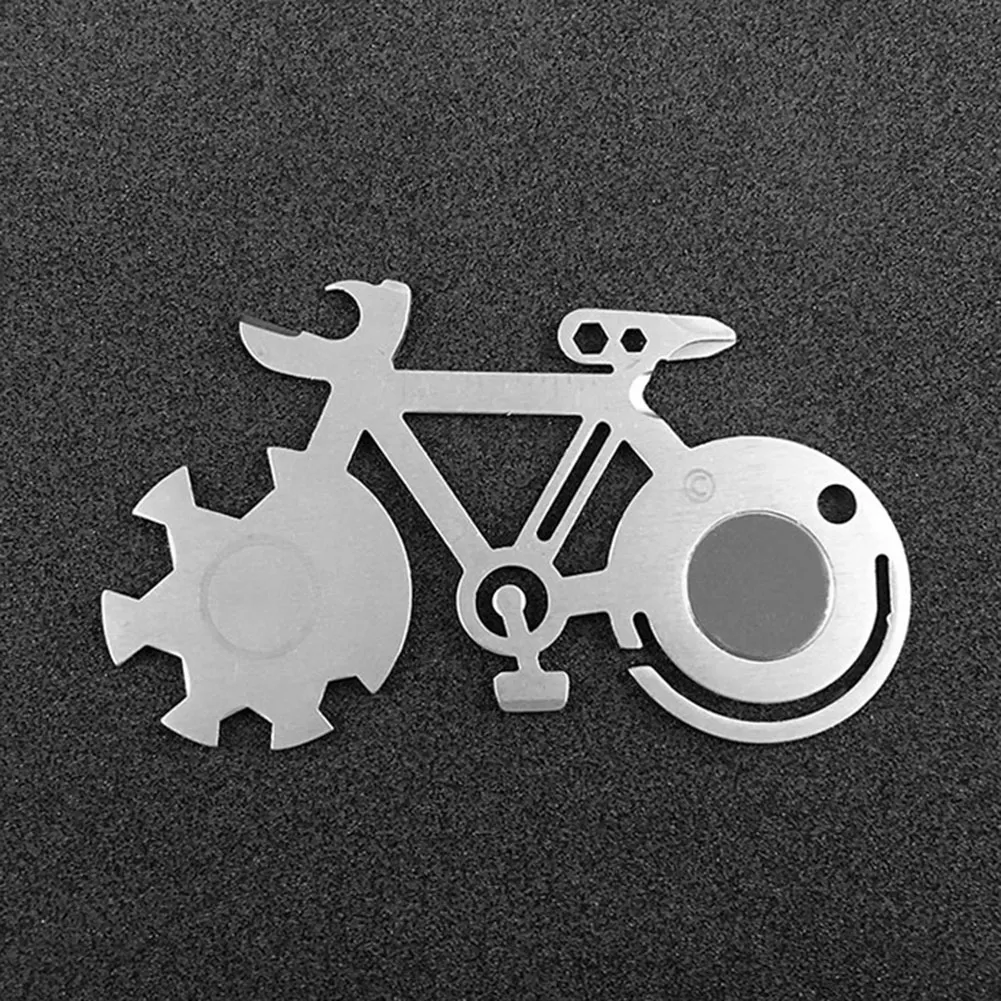 Narzędzia do naprawy w kształcie roweru 4/5/6/7 / 8.5cm wielofunkcyjne naprawy rowerowe Karta narzędzi do naprawy rowerów górskich do dropshiping