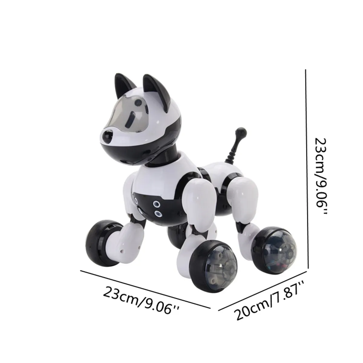 Intelligent Dance Roboter Dog Electronic Pet Toys mit Musik Lichtsteuermodus Sing Smart Dog Robot für Kinder Geschenk Toys5454286