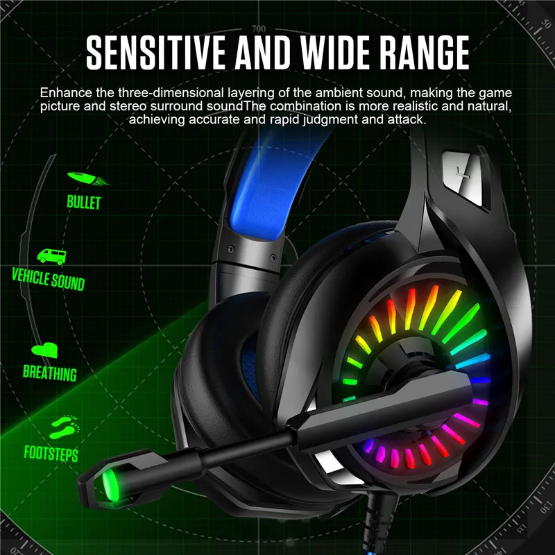 A20 auriculares auriculares de juegos Professional auriculares estereo hifi con micrófono para xbox PSportátil portátil Tablet6818169