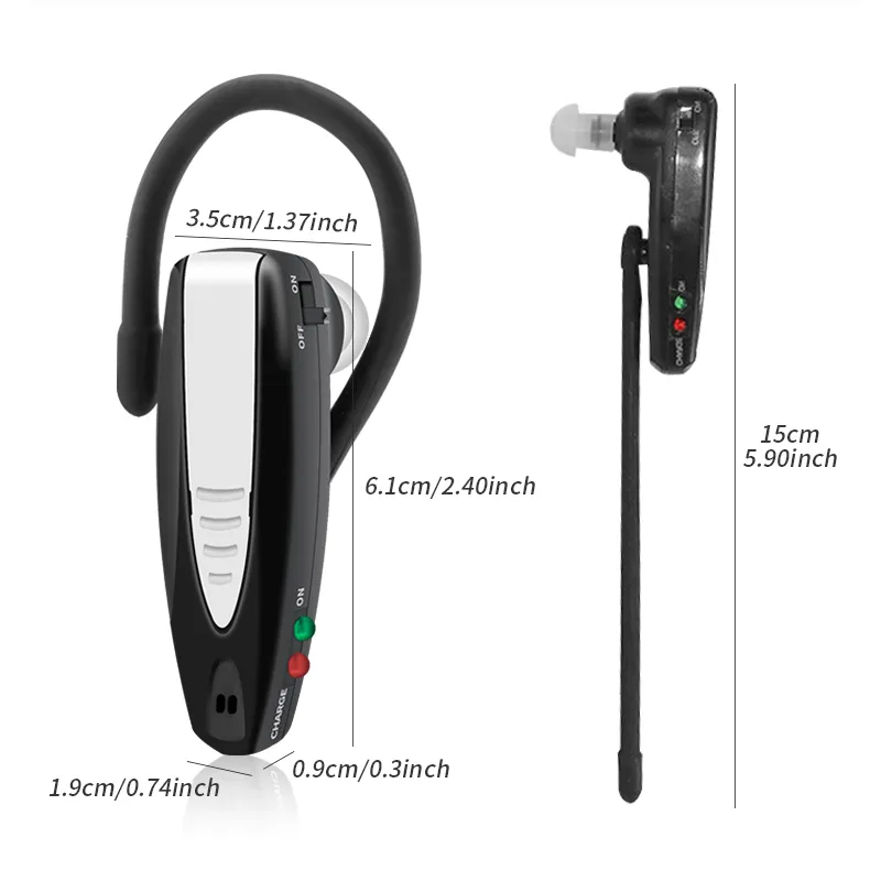 Aide auditive auriculaire haute puissance, amplificateur de Volume pour personnes âgées, aide auditive Portable et Rechargeable, aide auditive à Volume réglable8340802