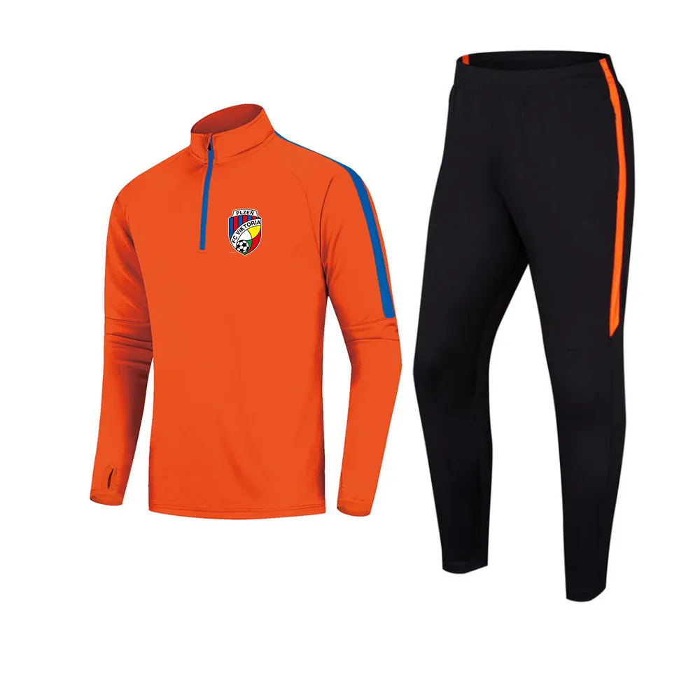 FC Viktoria Plzen Football Club للرجال ملابس جديدة تصميم كرة قدم لكرة القدم بحجم 20 إلى 4XL التدريب على A266B