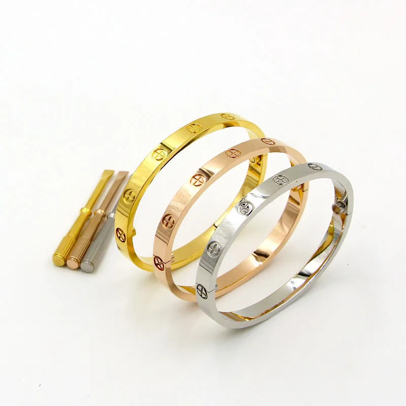 J Hangke Steel Love Crystal Cross Cross Bijoux Bijoux Vis de bracelets Bracelets pour femmes Gift Bangles Y2008102058