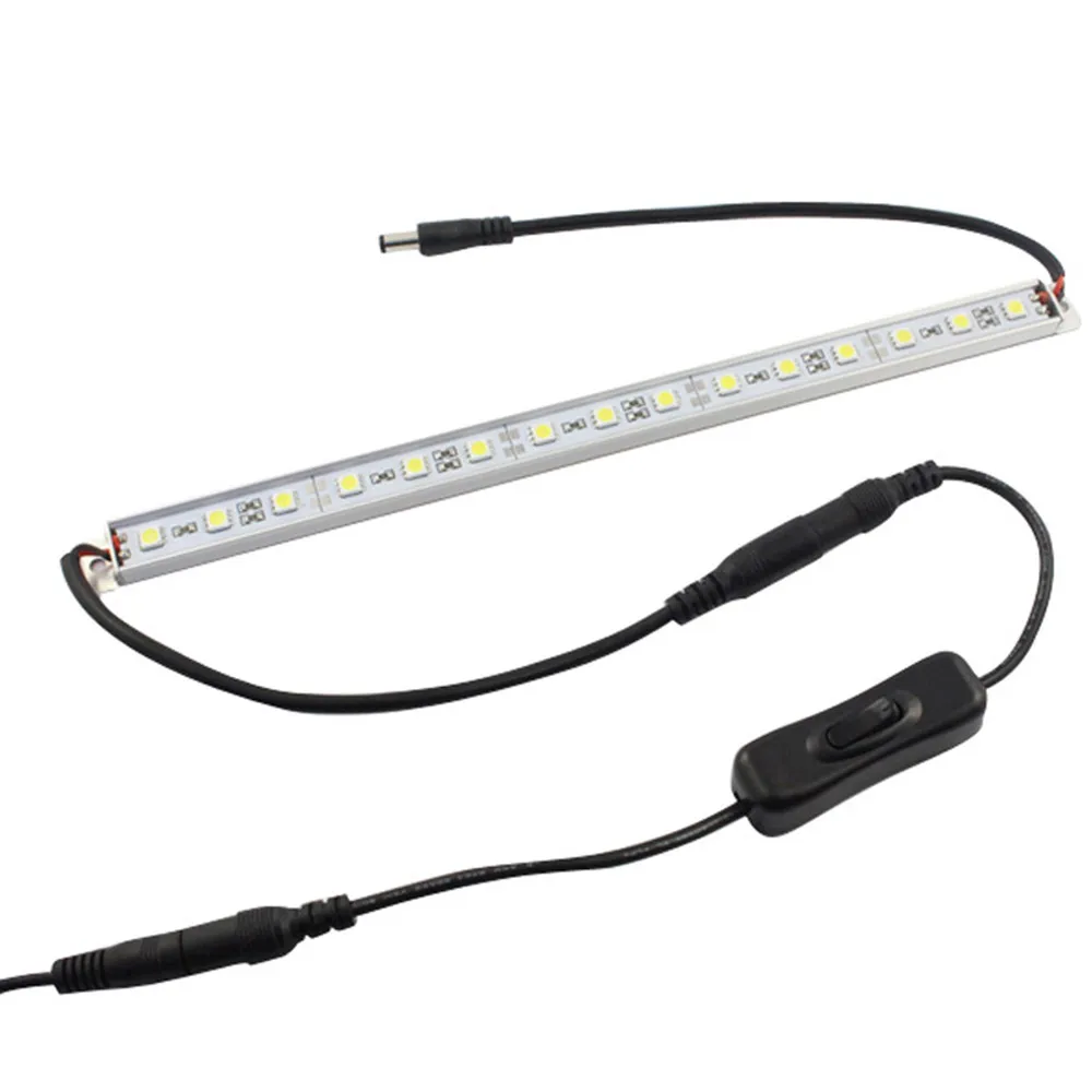 Światło Switch DC 12V Kabel męski Męski 5.5x2.1mm Złącze DC On Off Inline 304 Przełącznik 5 V 12V 24 V do LED Light Light