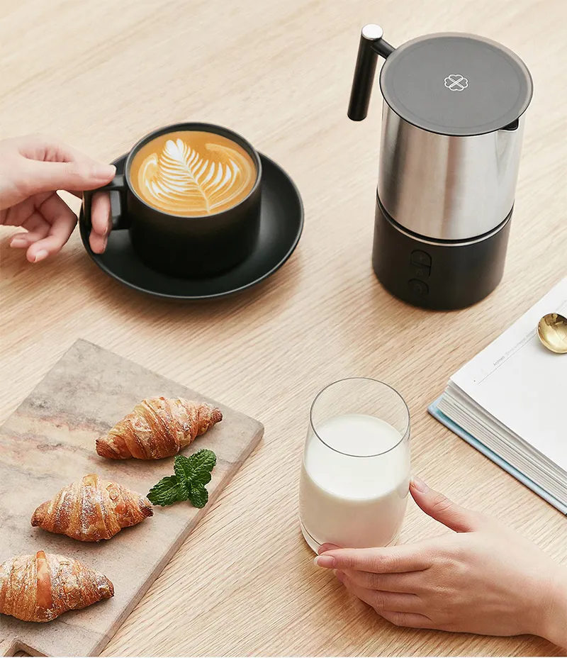 Xiaomi Scishare Electric Milk Foamer Bubble Coffee DIY Machine Latte Art Creamer Maker Warm Milk Cappuccino Frother Pitcher 220V