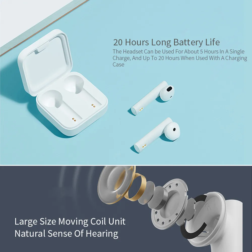 Xiaomi Air 2 SE auriculares inalámbricos Bluetooth TWS Mi True Earbuds AirDots pro 2SE Touch Control6765703