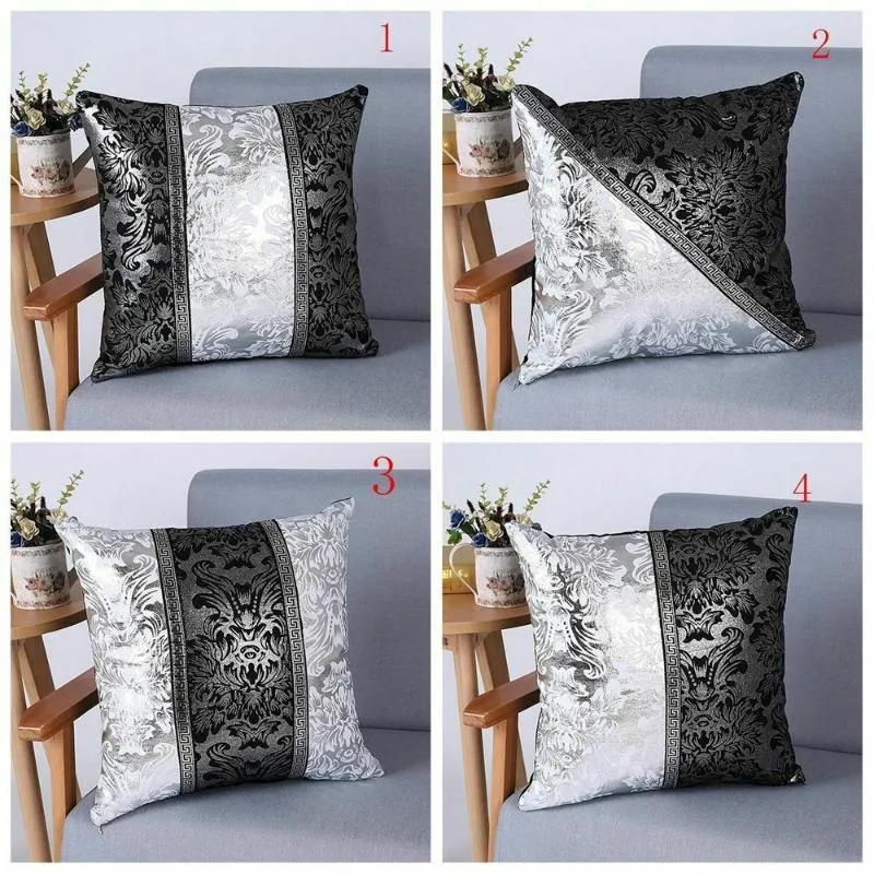 Luxury Vintage Europe Couvre-coussin décorative Bile d'oreiller floral pour le canapé de voiture décor outre-oreiller des couvercles d'oreiller 45 x 45 cm Nouveau 2616