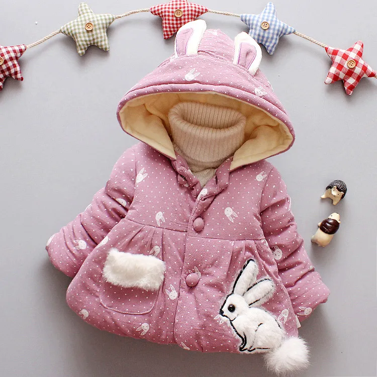 Children039s backpack cute cottonpadded jacket 1 092701236249498