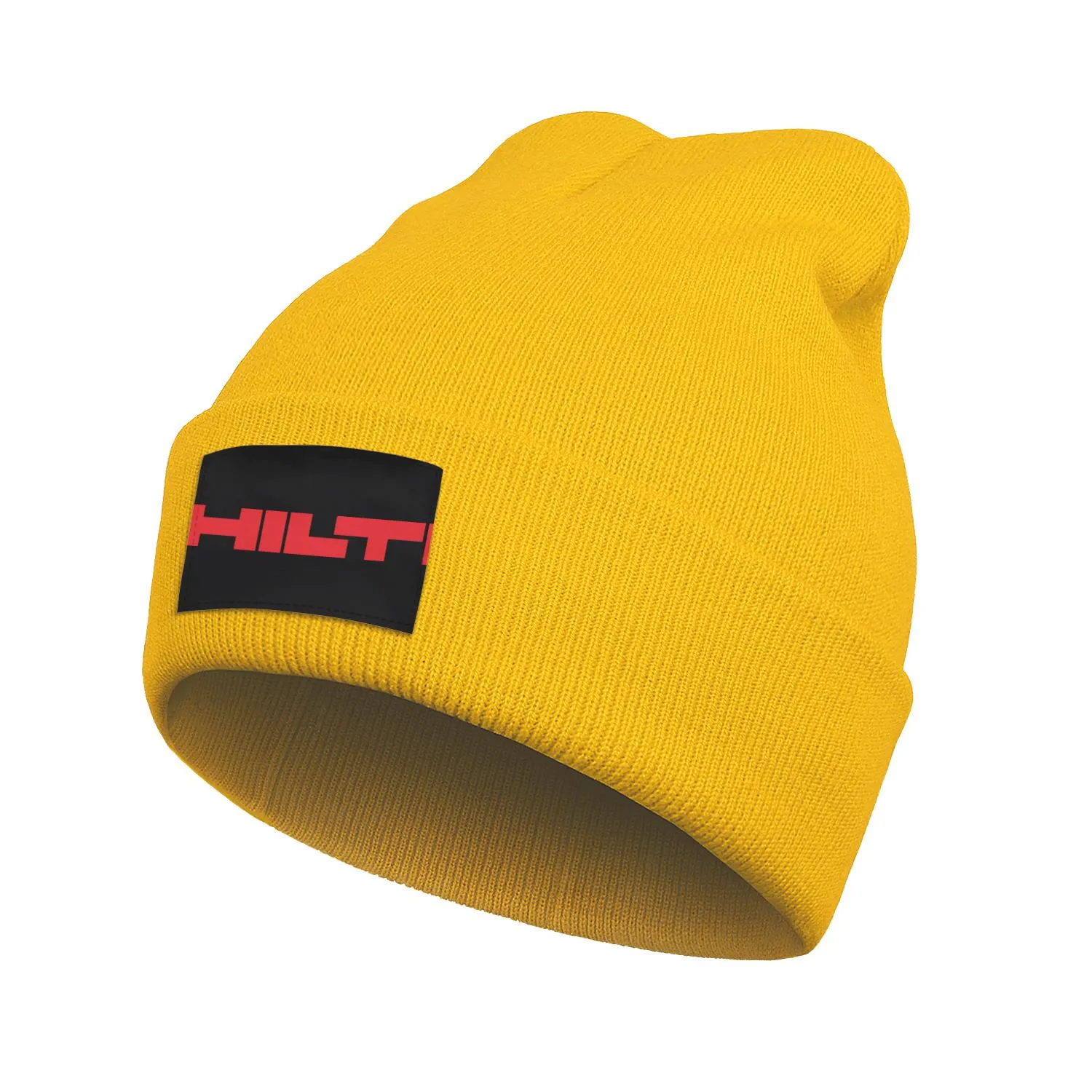 Fashion Hilti Ag Company Group Tools Winter Ski Beanie Hats Late Under Helmets Flash Gold Marble White Vintage Old3182595