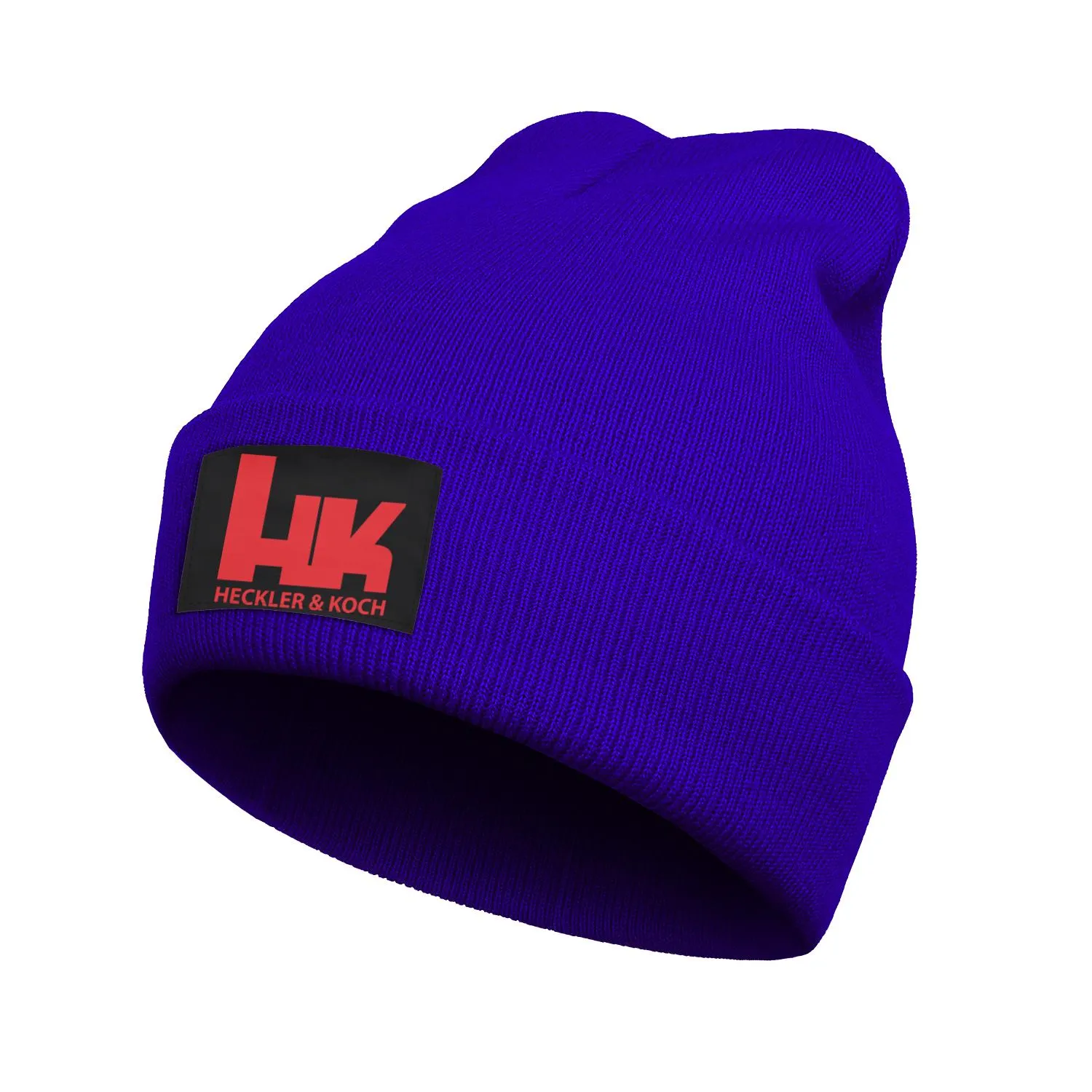 Moda Herkler ve Koch MP5 Silah Vintage Old Cuff Toboggan Saat Beanie Hat Kaskların Şapkaları Ateşli Silahlar Pembe Meme Kanseri6460602