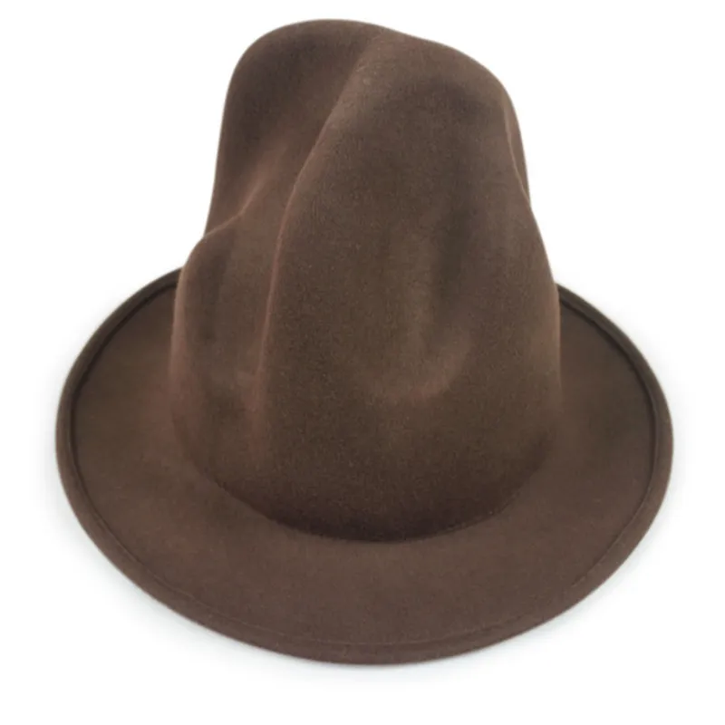 Nova moda feminina masculina lã montanha chapéu pharrell williams wasten estilo celebridade festa novidade búfalo hat4830820