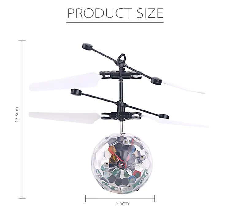Flying Ball Toys For Kids Boys Girls Christmas Gifts Rechargeble Light Up Ball Drone Infrared induktion Helikopter Toy5931781