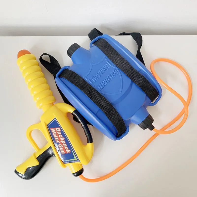 Water Gun Backpack Super Soaker Water Blaster Pump Squirt For Kids