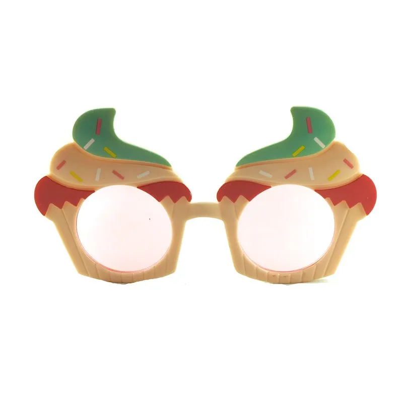 Śliczne dzieci okulary przeciwsłoneczne Lody Kształt Kolorowe okulary przeciwsłoneczne UV400 dla chłopca i dziewczyn 5 kolorów Whole212l