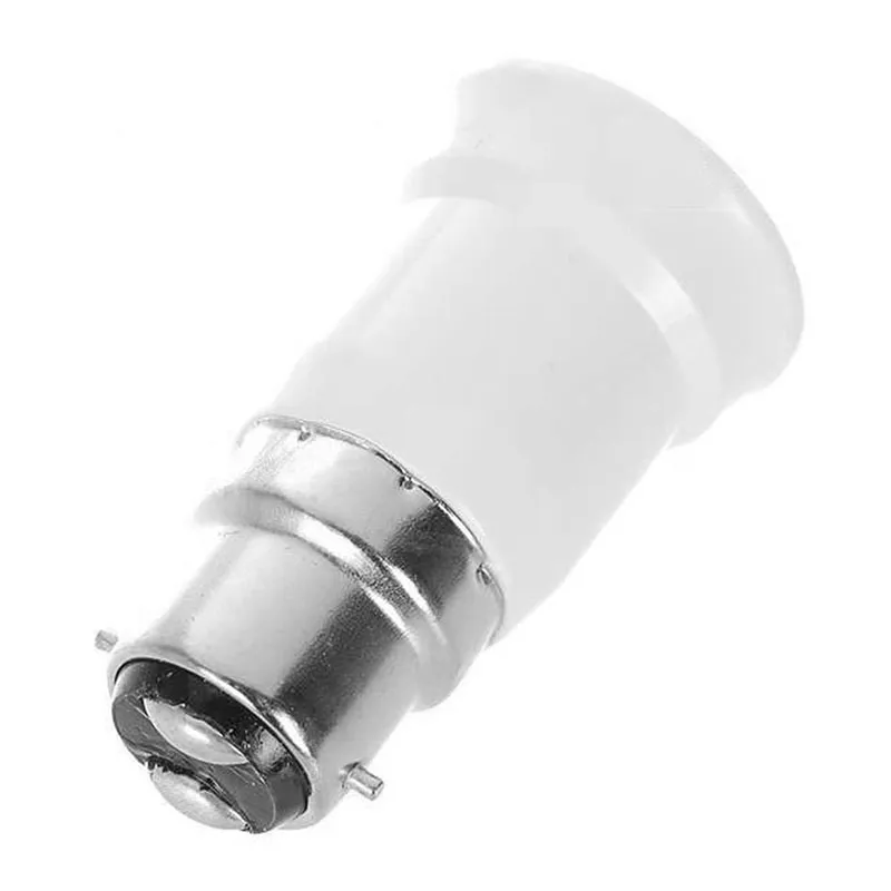 B22 till E27 LED-lampa Basadapter Universal Light Converter Lamputtag Hållare Skruvlampa Lampa Adapter