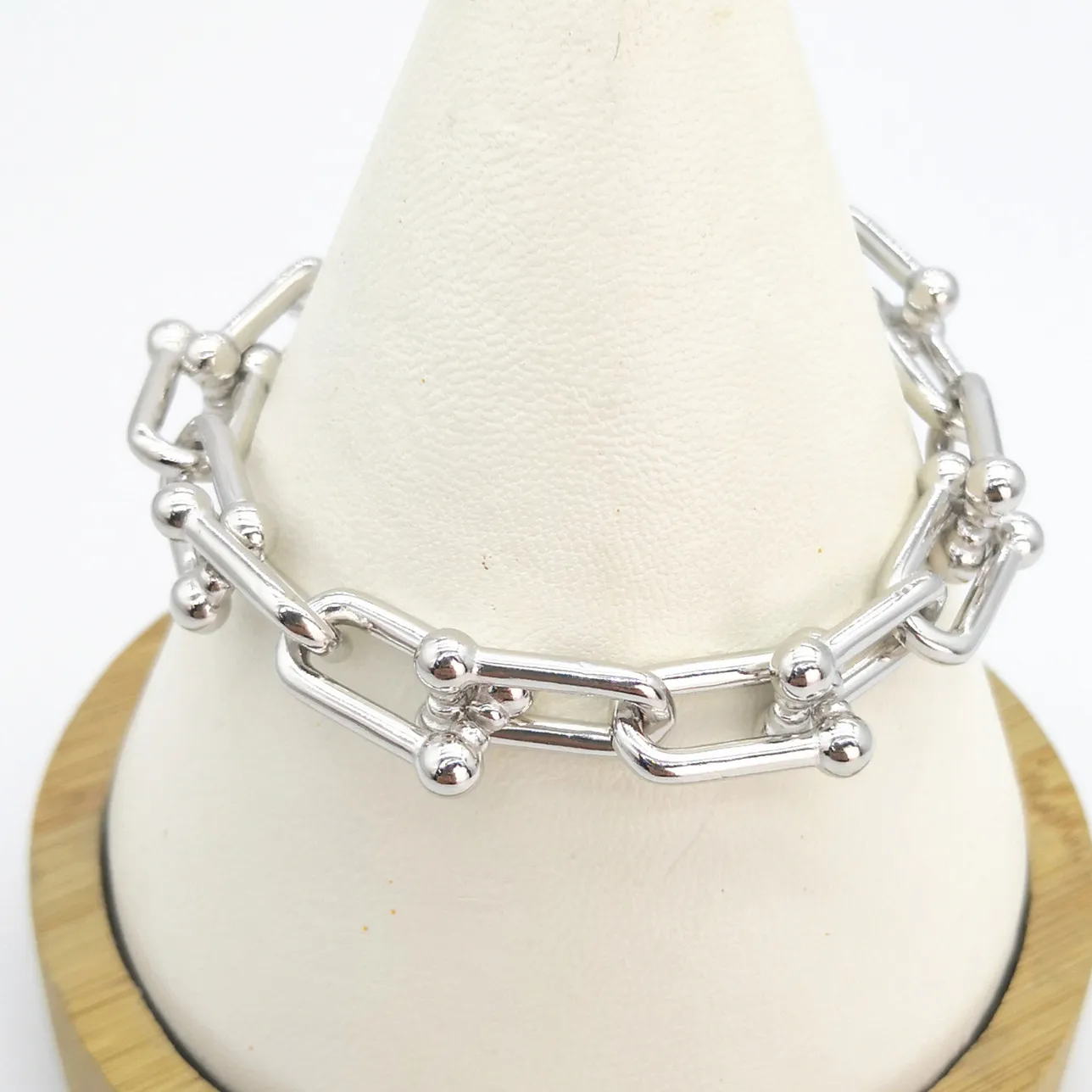 Nouveau conception matériel logo u lien bracelet for women wen wen mode luxe Ag925 silvers marque bracelets bijoux t original sac4595548