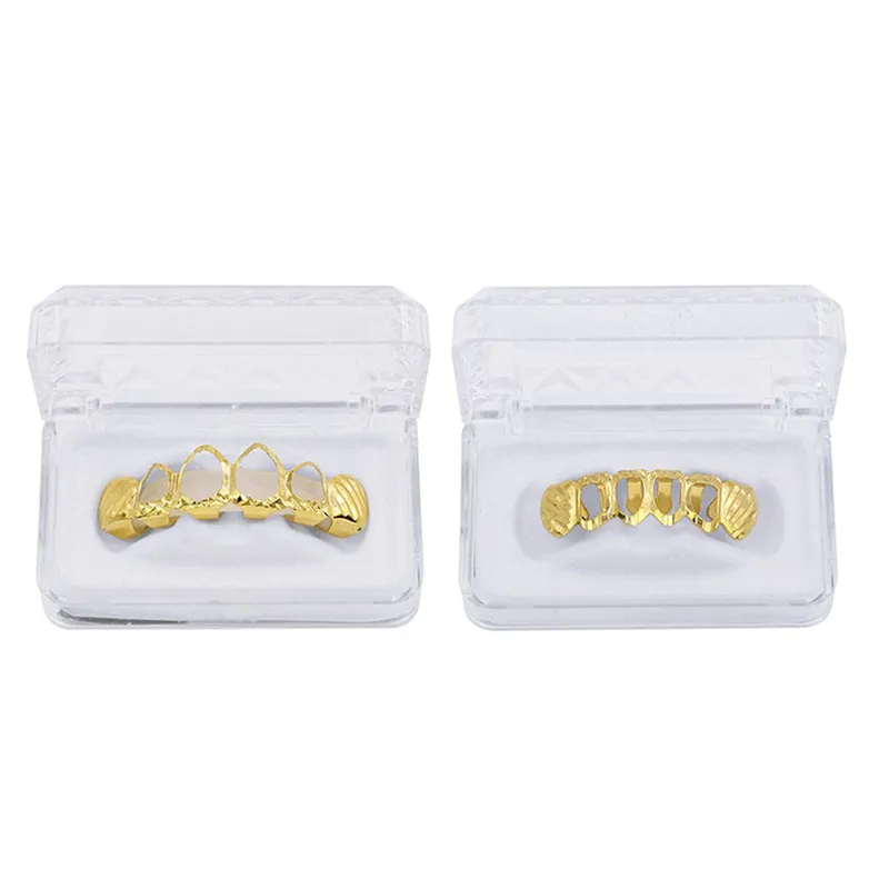 Unisex Tooth Cap Teeth Fase Suss Cover Cosplay Smycken Grill Tooth Decor Hip Hop Caps Single Piercing253T