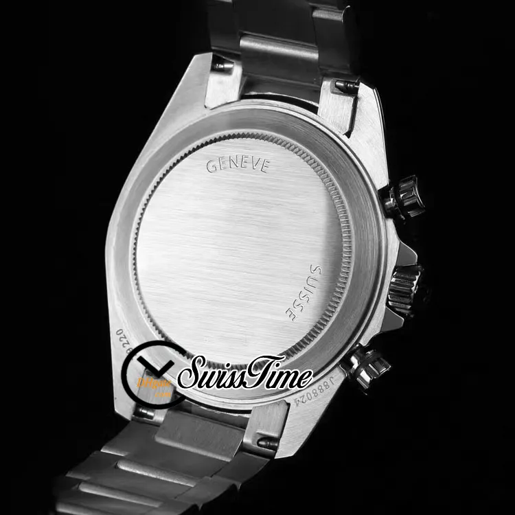 NOWOŚĆ 20530N MIYOTA KARTZ CHONOGRAG MENS Watch Black Wewnętrzna szary markery stolika stali nierdzewnej Stopwatch Swisstime B3197