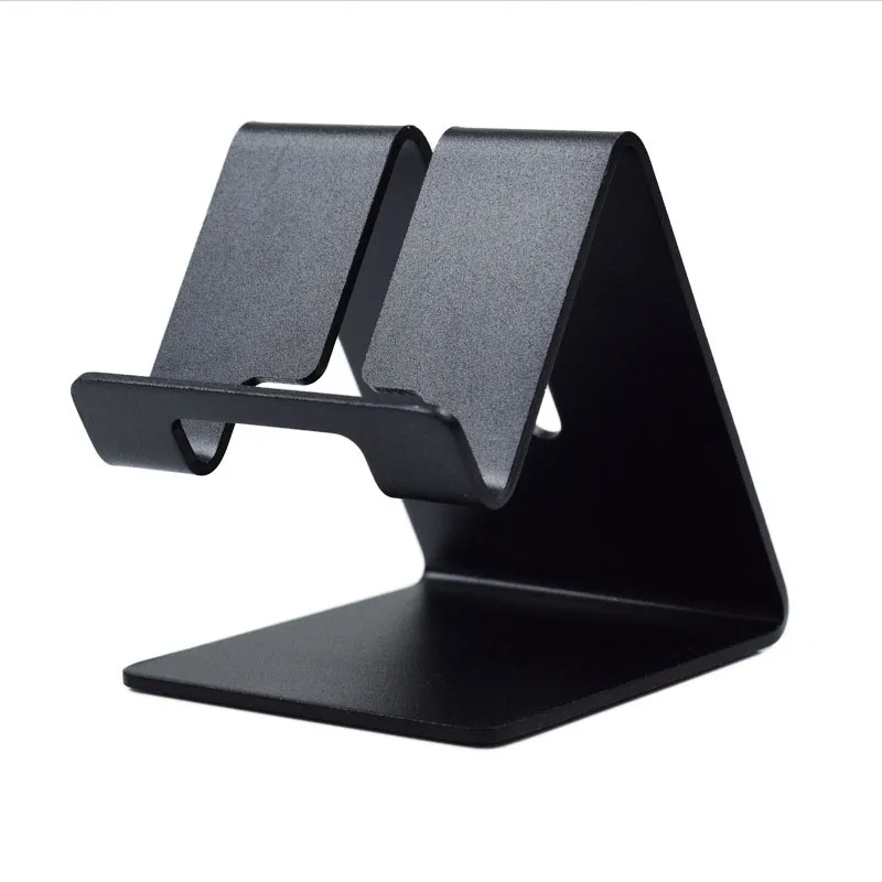 4 Farben Aluminium Telefonständer Tisch Schreibtischhalter Desktop Mount Cradle Ladekabel für iPhone Tablet PC