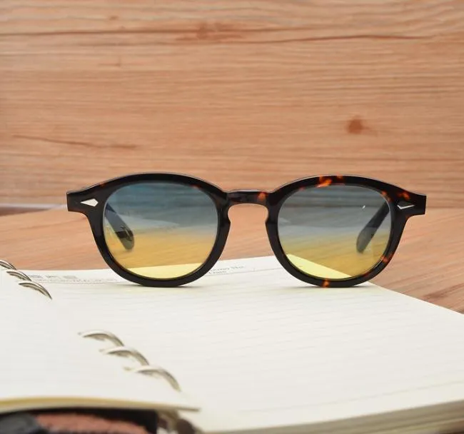 Neu kommen 160 Farben S M L Größe Lemtosh Sonnenbrillen Brillen Johnny Depp Sonnenbrillenrahmen Top-Qualität Sonnenbrillenrahmen mit vollem PA295R an