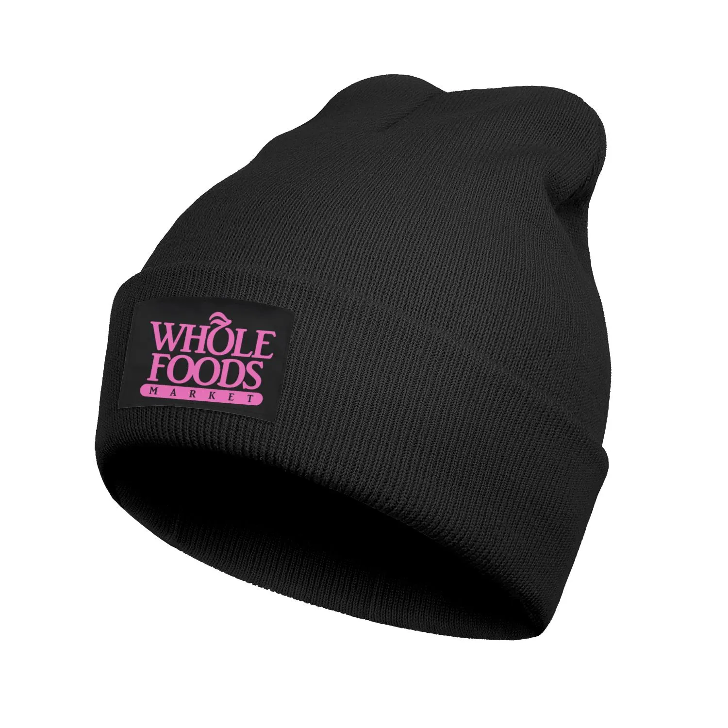 Mode Whole Foods Market Plaid Druck Winter warme Beanie Skull Hats Street Dancing Pink Flash Gold White Marmor Vintage Old3362656