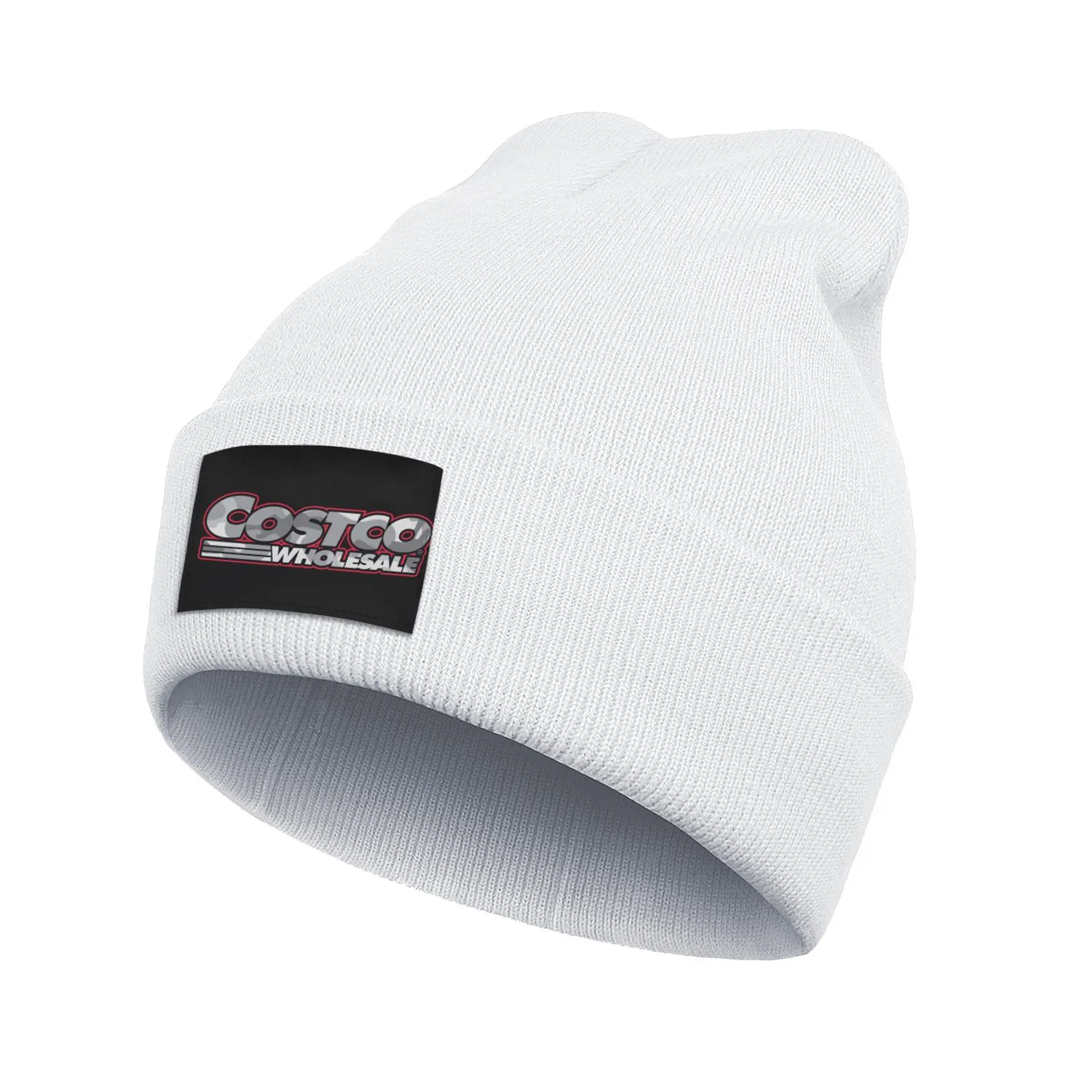 Fashion Costco Whole 3D Effect Flag Logo Stock Winter Watch Watch Beanie Hat Wool Hats Produkty online Online czerwony origi1682807