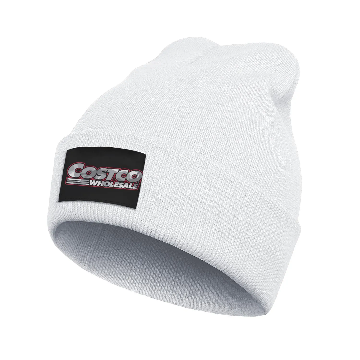 Moda Costco Todo efeito 3D logotipo da bandeira americana estoque Relógio Quente de Inverno Gorro Chapéu Chapéus de Lã produtos online vermelho Origi2217178