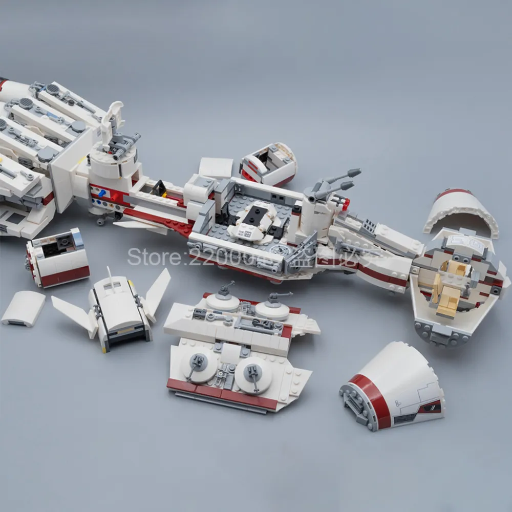 Stokta Yıldız Gemisi 05159 Tantive IV Model Yapı Taşları Tuğlalar Çocuk Oyuncakları Noel Hediyesi 114312691