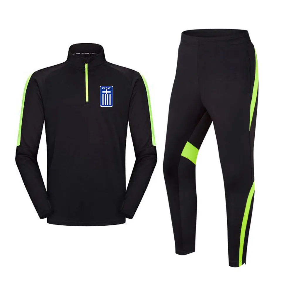 Équipe nationale de football de Grèce Vêtements pour hommes Nouveau design Maillot de football Ensembles de football Taille20 à 4XL Survêtements d'entraînement pour Adu269c