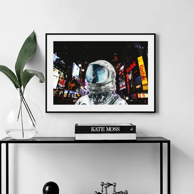 Canvas målar astronaut Apollo Moon Landing Art Affischer and Prints Venus Wall Art Canvas Pictures Nordic Home Decoration3334529