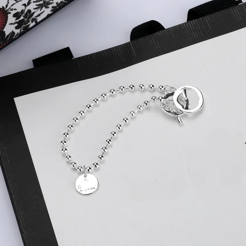 Nowa bransoletka z akcesoriami dla unisex najwyższej jakości posrebrzana bransoletka osobowość urok bransoletka dostawa biżuterii