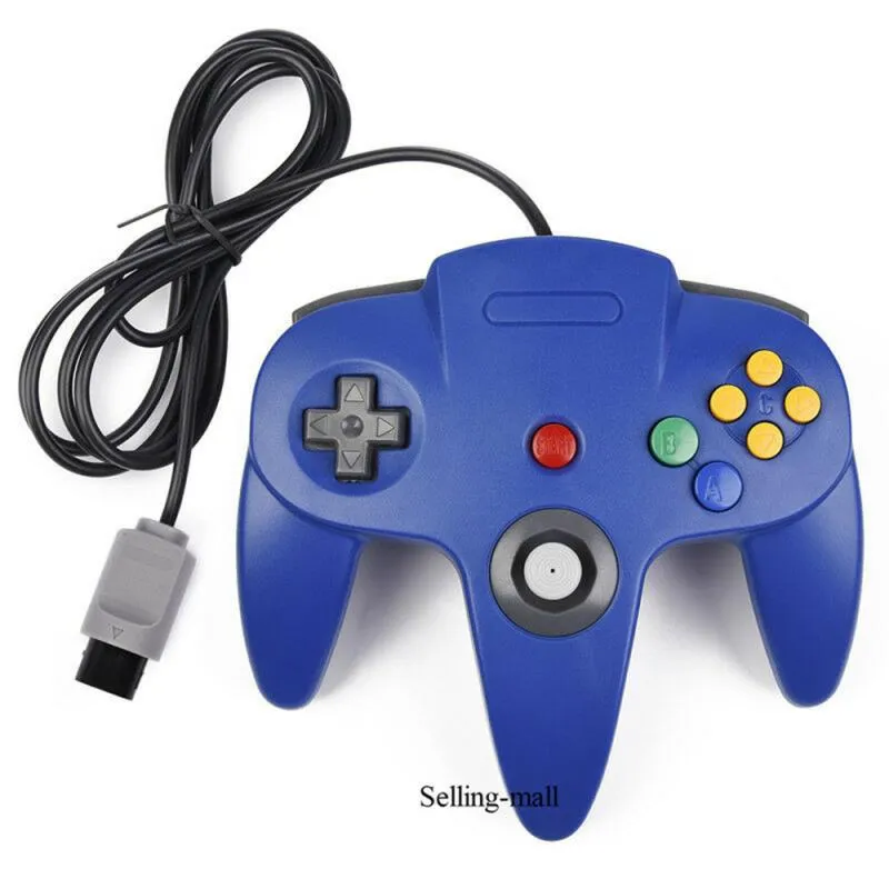 N64 GamePad Classic Game Controller di gioco Joystick Gamepad Long Cablato Classic Nintendo 64 Console Games Nintendo GamePad2076946