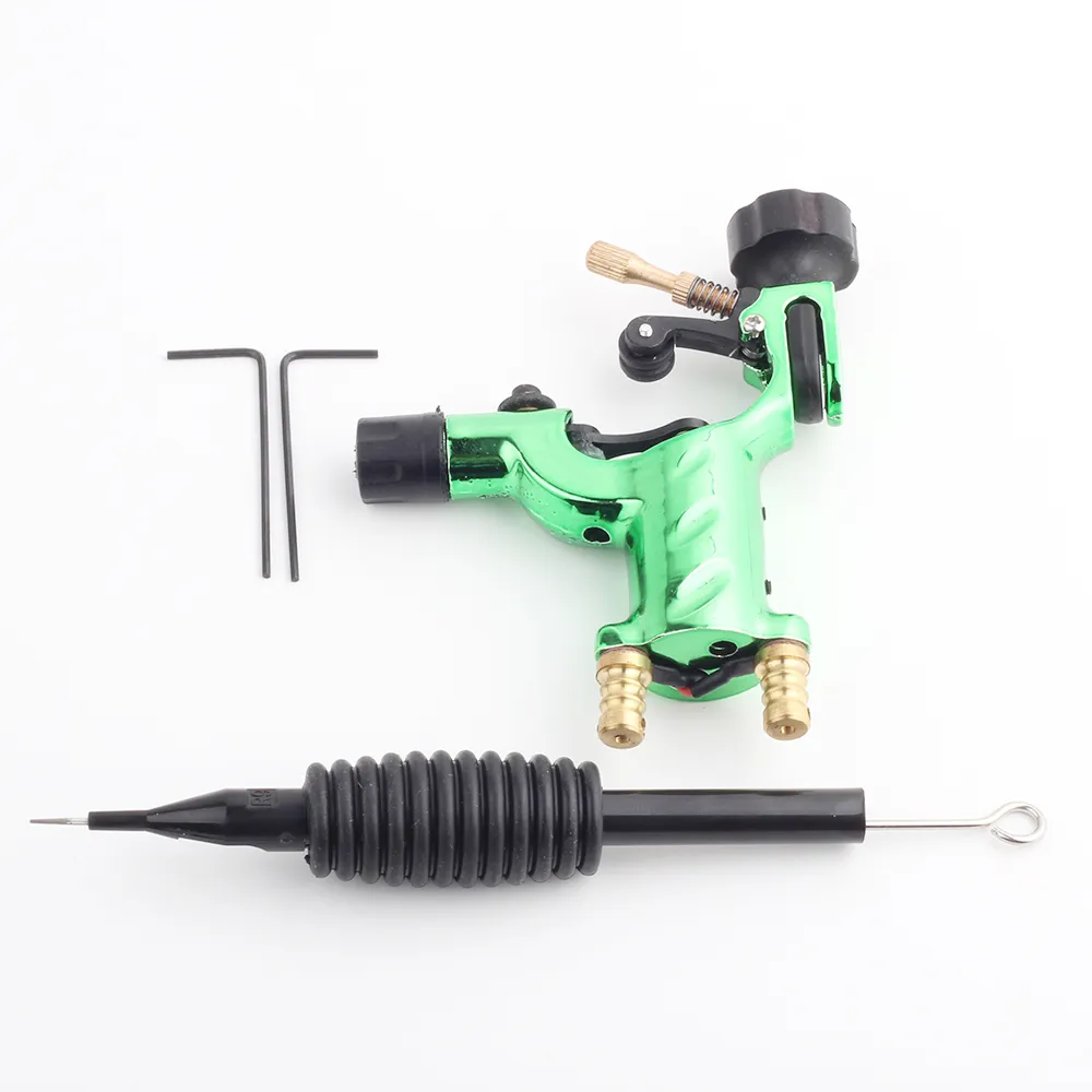 Yilong Rotary Tattoo Machine Machine Liner 7 Colours Assorted Tatoo Motor Gun Zestawy dla artystów 8019134