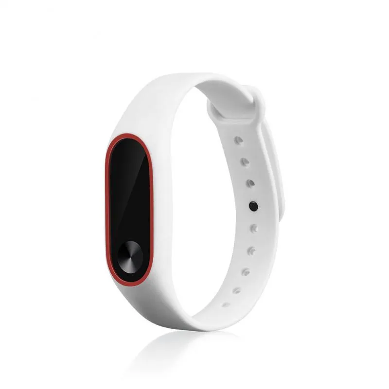 新しく23色のXiaomi Mi Band 2オリジナルストラップMiバンド2ブレスレットアクセサリーリストバンド交換シリコーンスマートストラップ